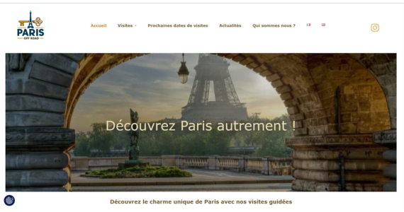 Site Paris Off Road Accueil
