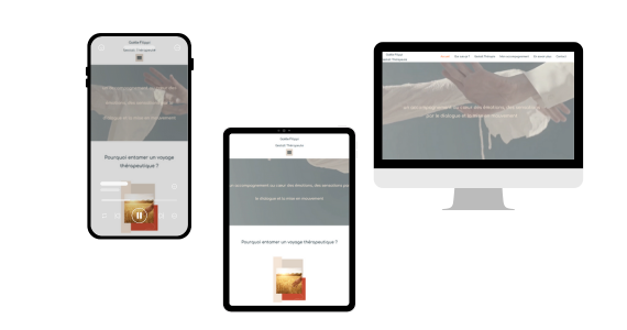 Site Gaëlle Filippi Responsive