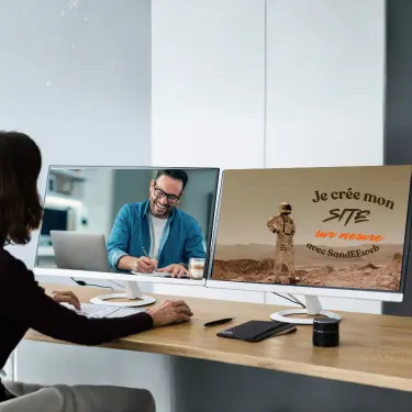 travail collaboratif en Visio conférence