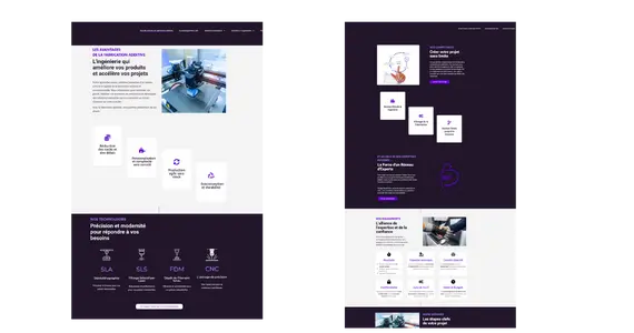 Site MC3D Line pages