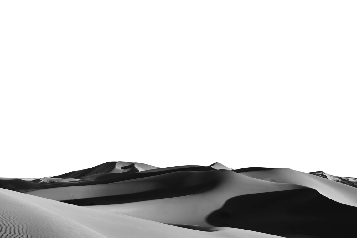 Dunes de sables - désert